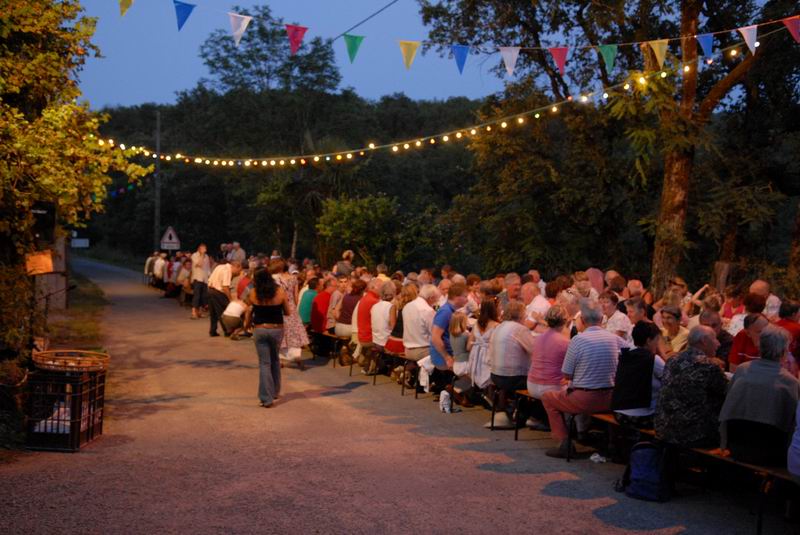 Randonnée-repas du 26 Juillet dernier à Villevayre : réussite totale