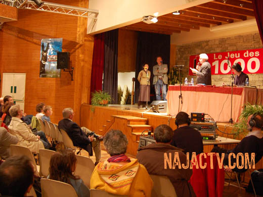 Jeu des 1000€ – Emission du 3 decembre enregistrée à Najac