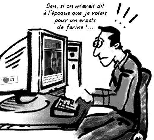 Le maire un paquet de Maizena! Mais il l&rsquo;a trouvée où celle là !!?