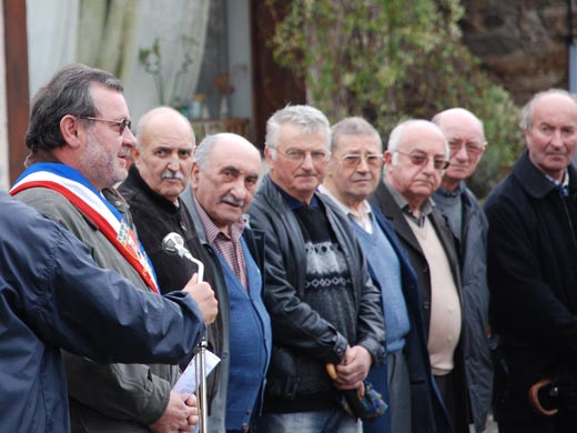 Commémoration du 11 novembre à Najac